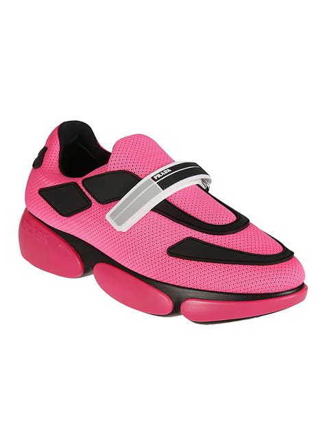 pink prada trainers|pink prada sneakers for women.